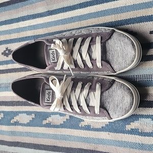 Quilted Grey Keds